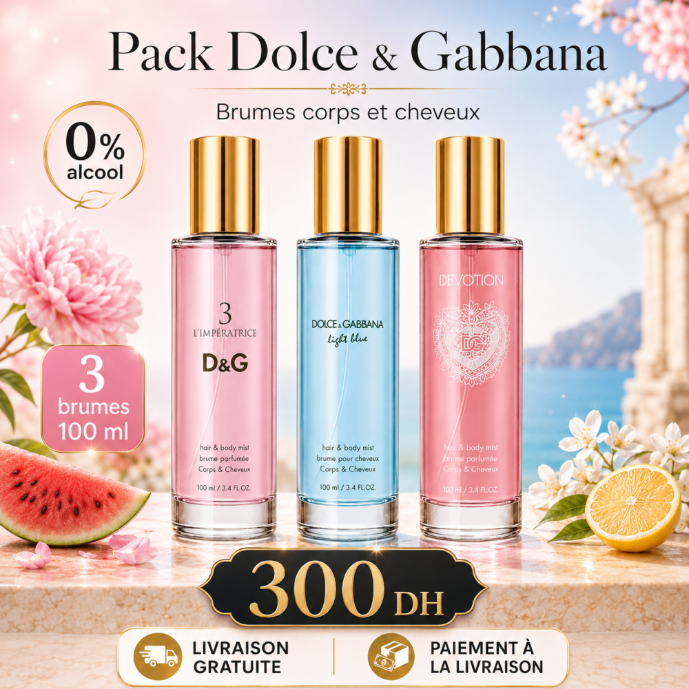 Pack Dolce & Gabbana